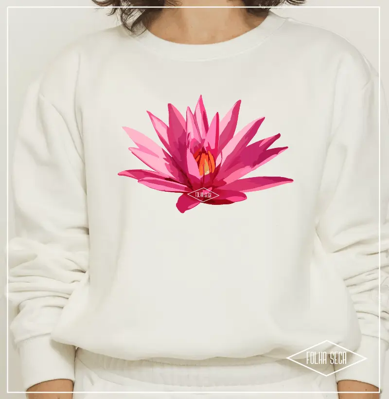 Suéter Moletom Flower of Love