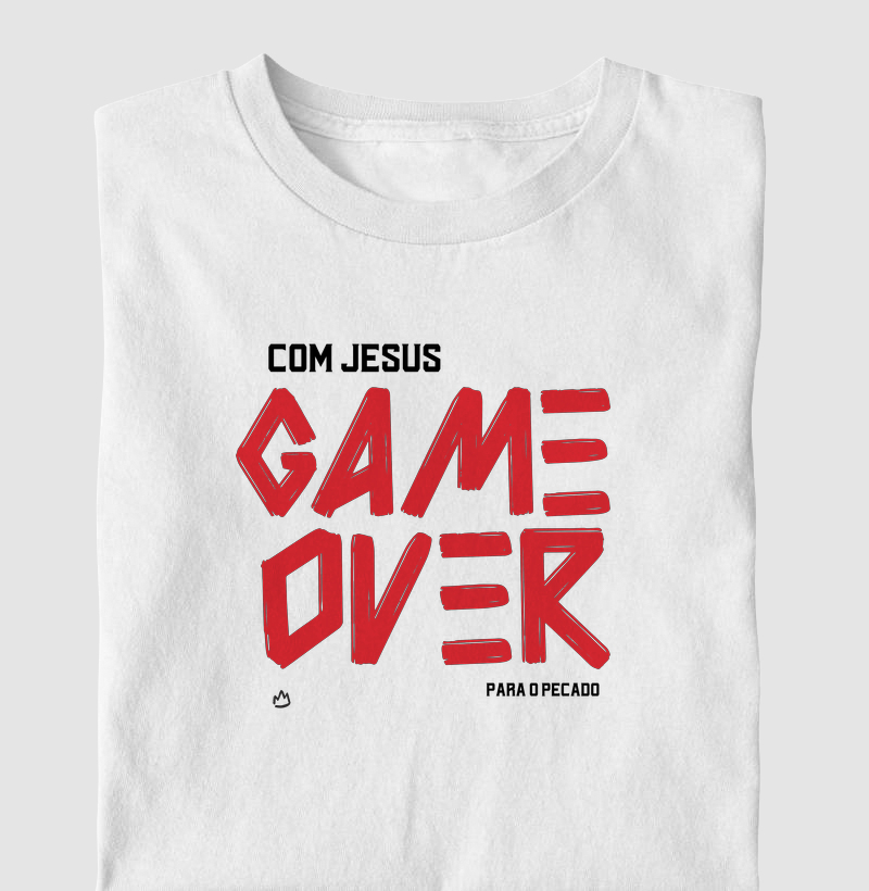 CAMISETA GAME OVER