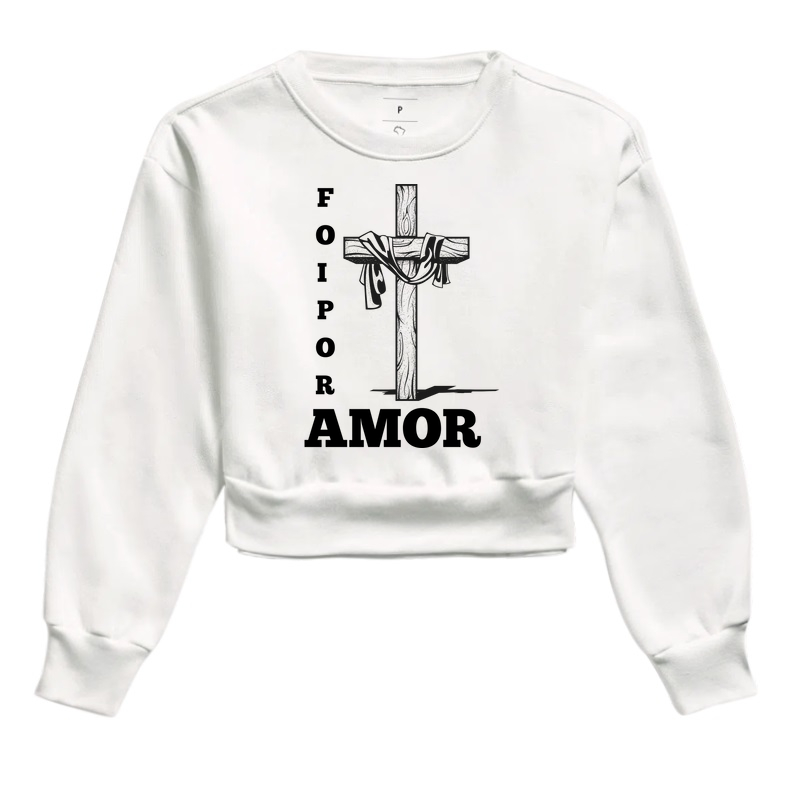 Camiseta "FOI POR AMOR"