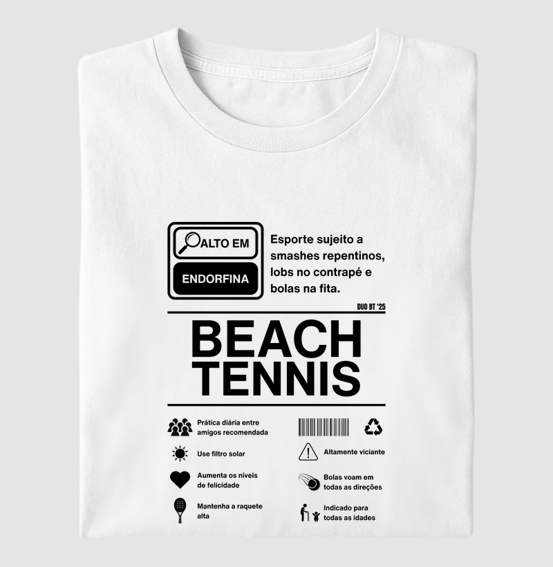 Beach Tennis Rótulo