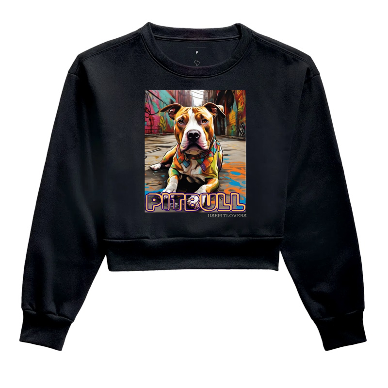 PIT BULL GRAFITTE URBANO