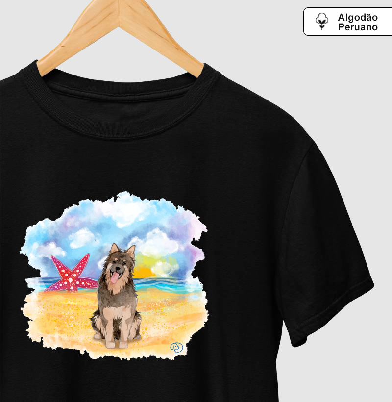 Doguinho na Praia