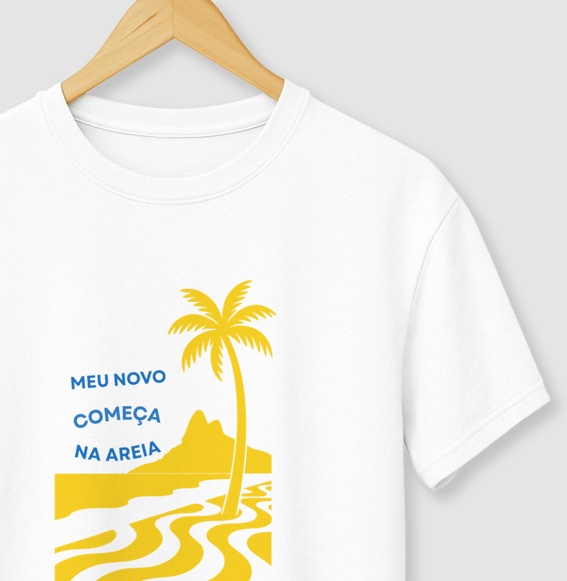 MEU NOVO COMEÇA NA AREIA