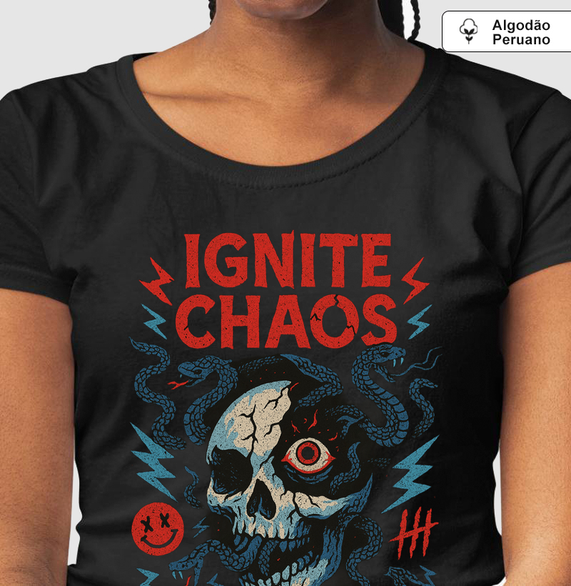 Camiseta Algodão Peruano  IC - GL VN