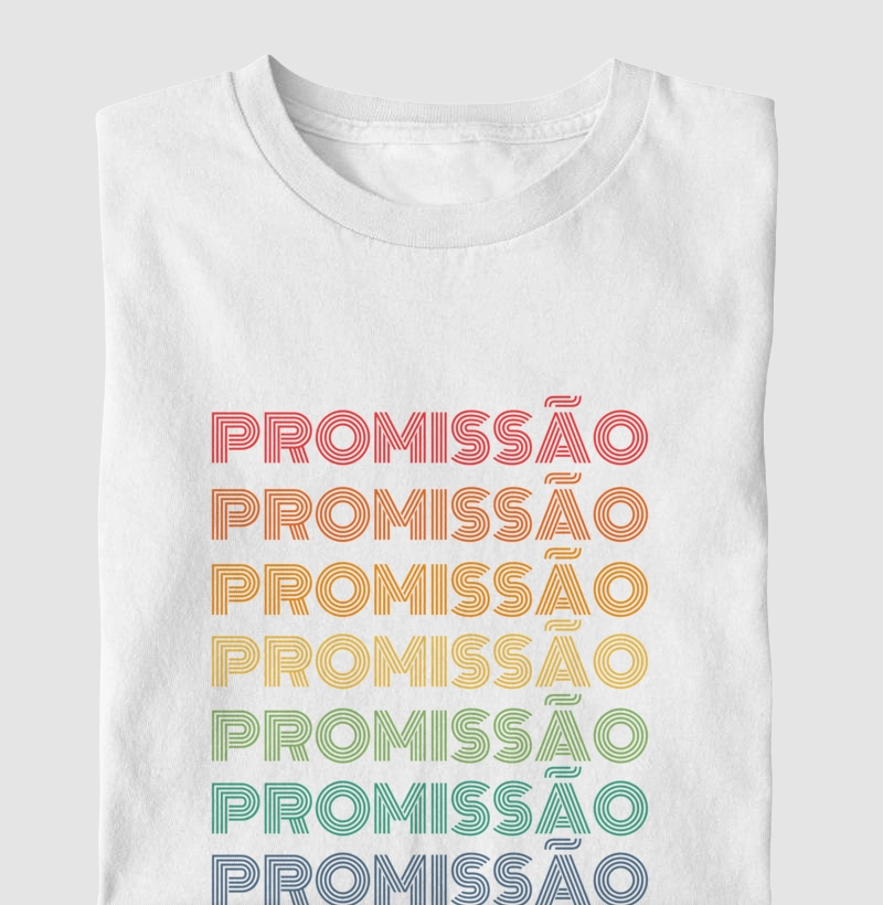 Promissão Letreiro Retrô