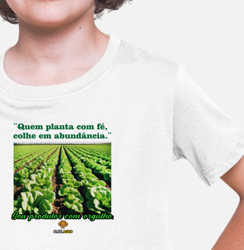 Quem Planta com Fé, colhe em Abundância. (Foto)