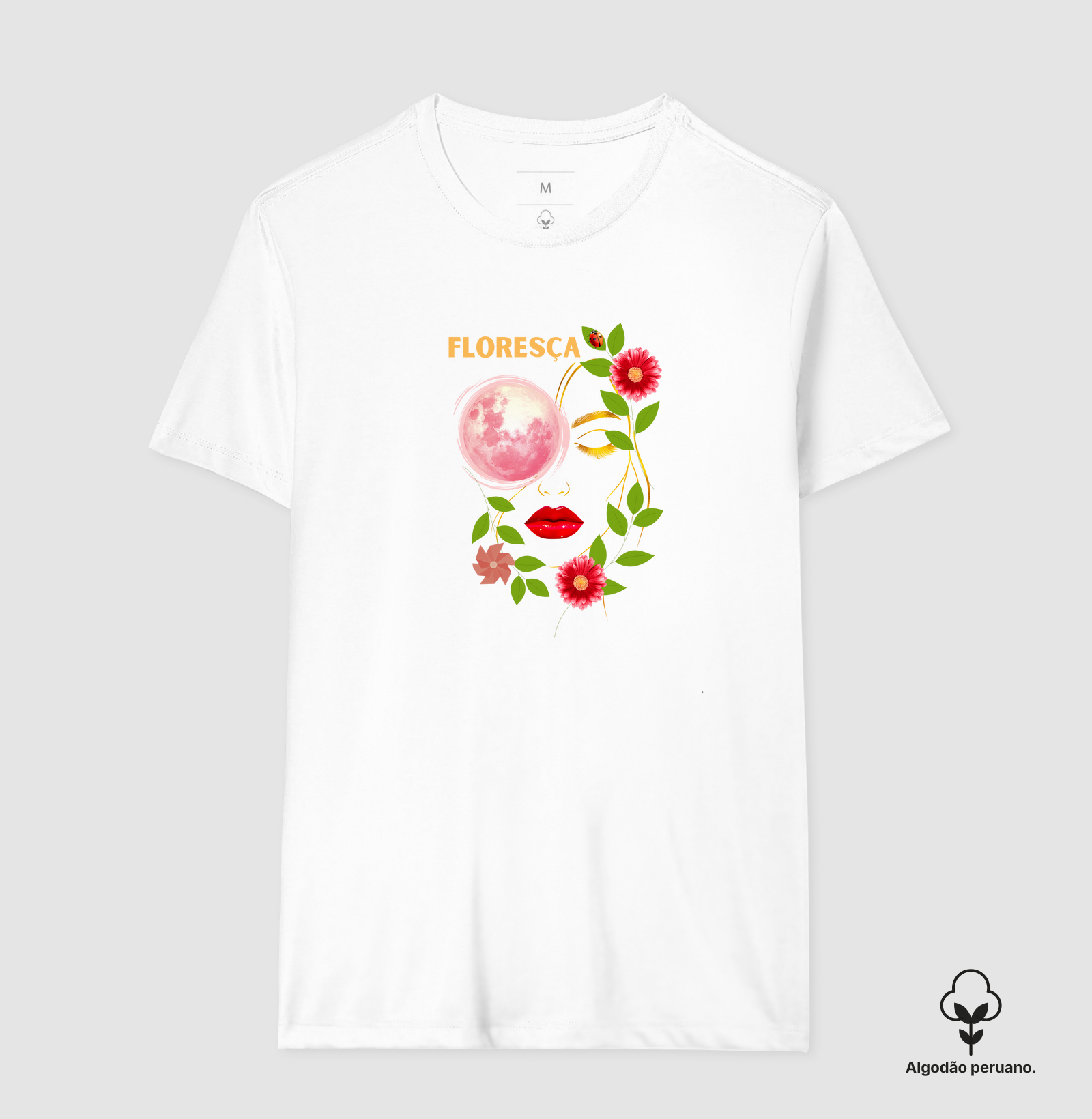 Camiseta Floresça