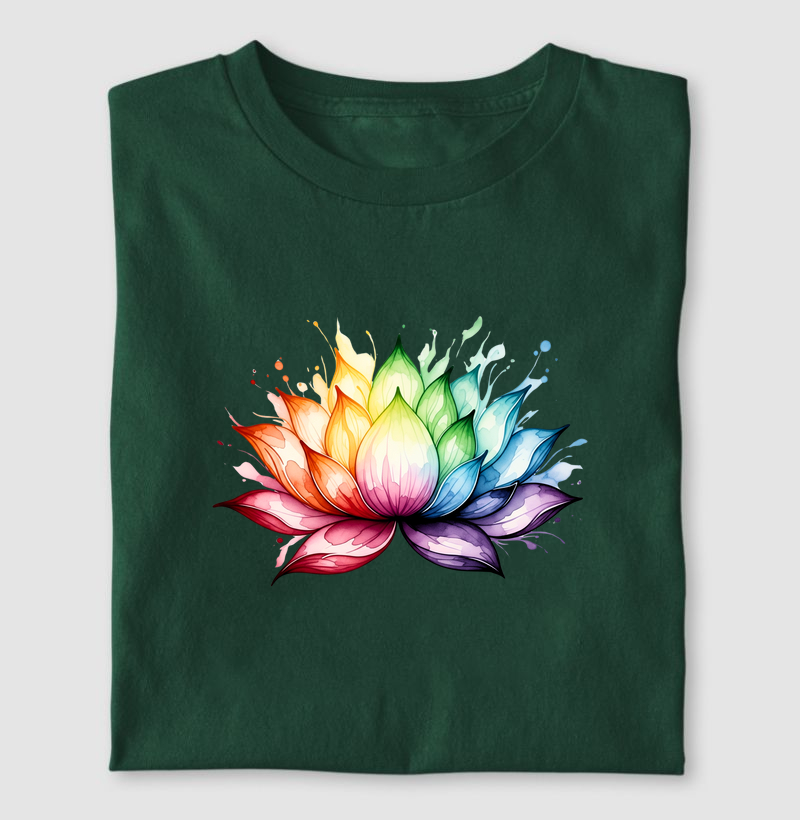 Flor de Lótus 7 Chakras 