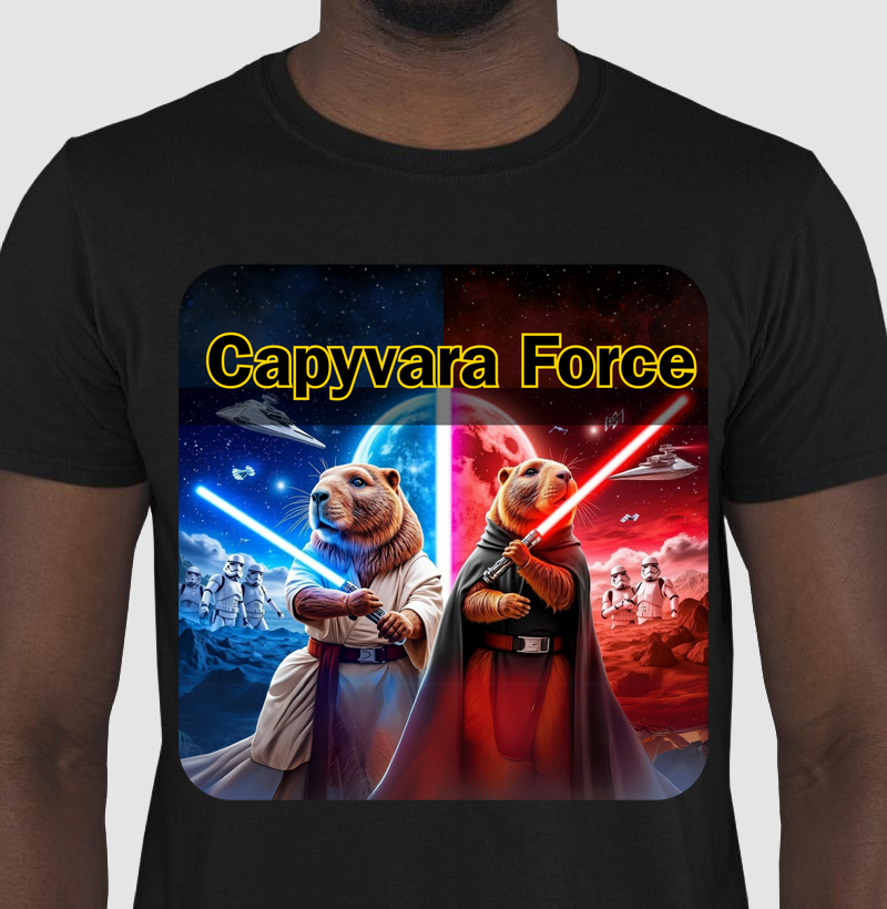 camiseta - Capyvara Force