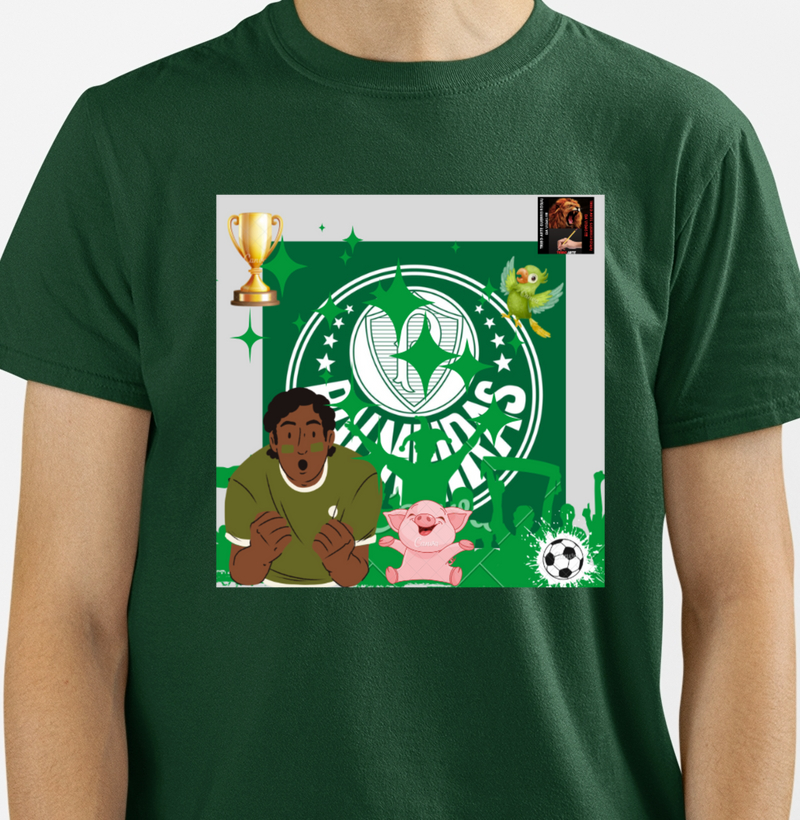 CAMISETA PERSONALIZADA TRIBO PALMEIRAS 