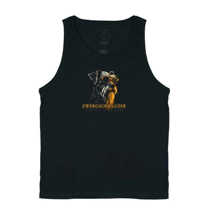 Hipster's Beard Dog Tank