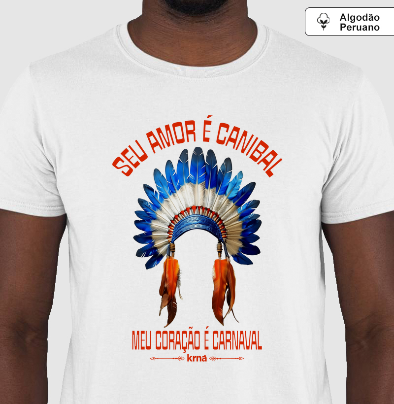 Camiseta Axé Seu Amor é Canibal