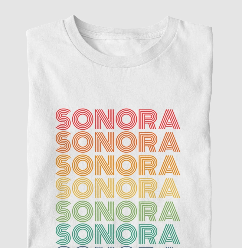 Sonora Letreiro Retrô