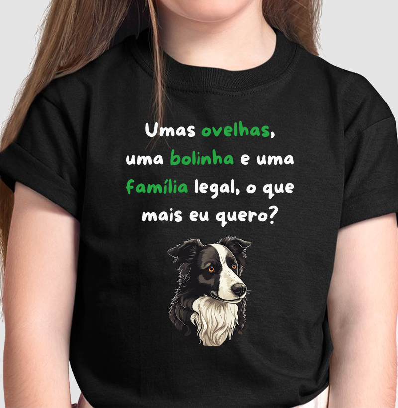 Ovelhas, bolinha e família