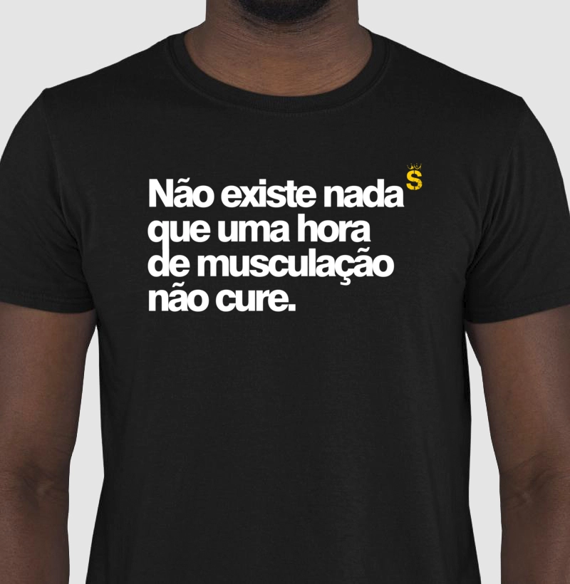 Não existe nada que uma hora de musculação não cure