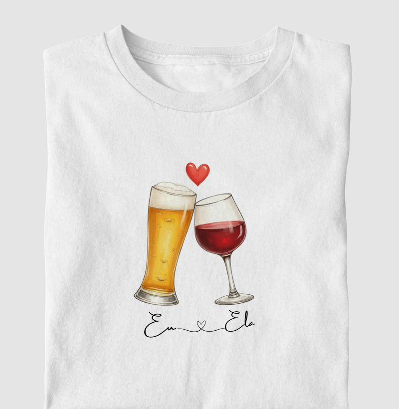 Camiseta Eu e Ela