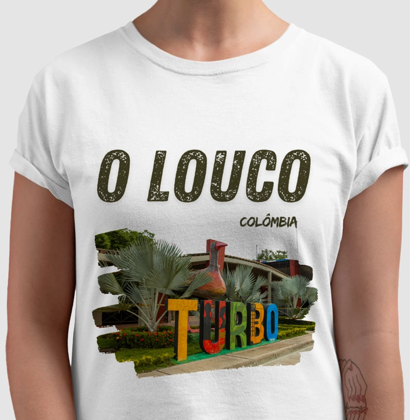 Camiseta o louco em turbo 