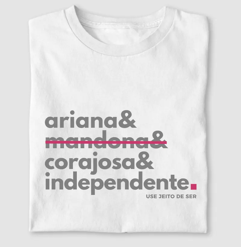 Ariana sim mandona não