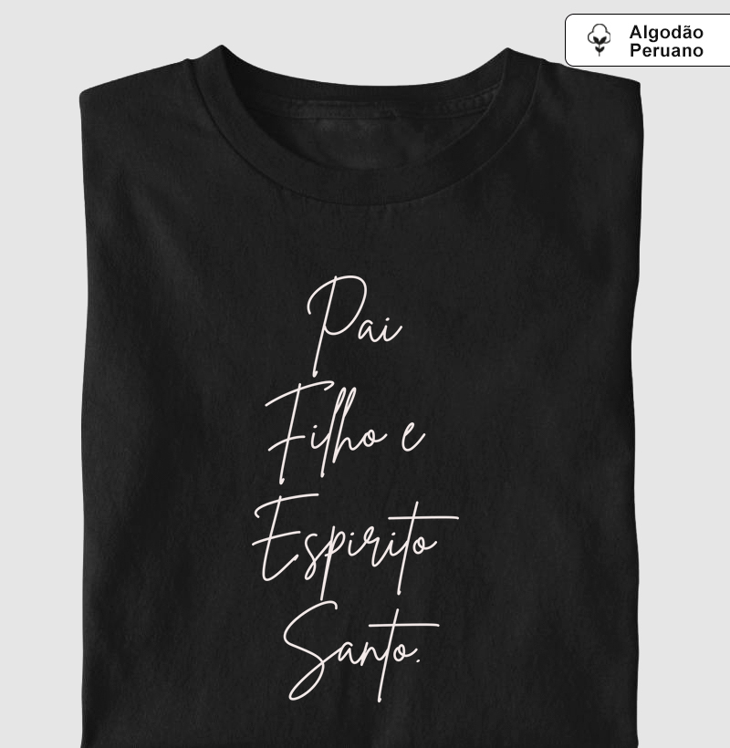 "Pai Filho e Espirito Santo"