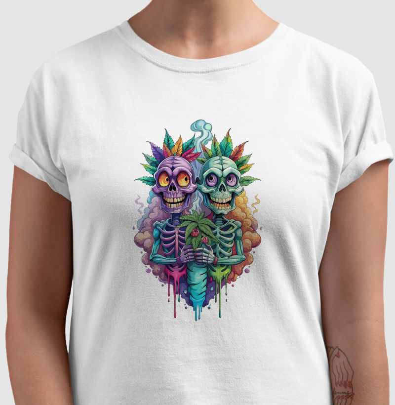 Camiseta Skeleton Buddies