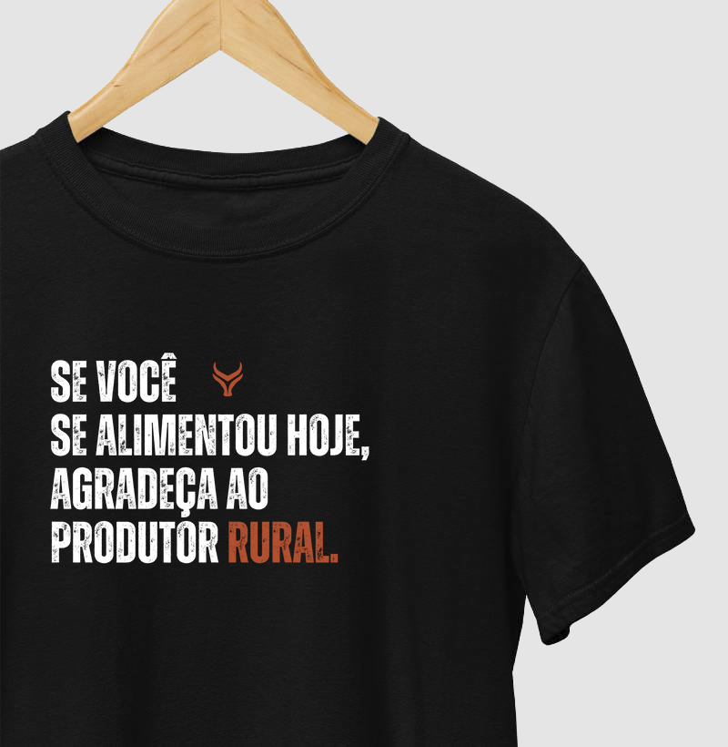 Se você se alimentou hoje, agradeça ao produtor rural 