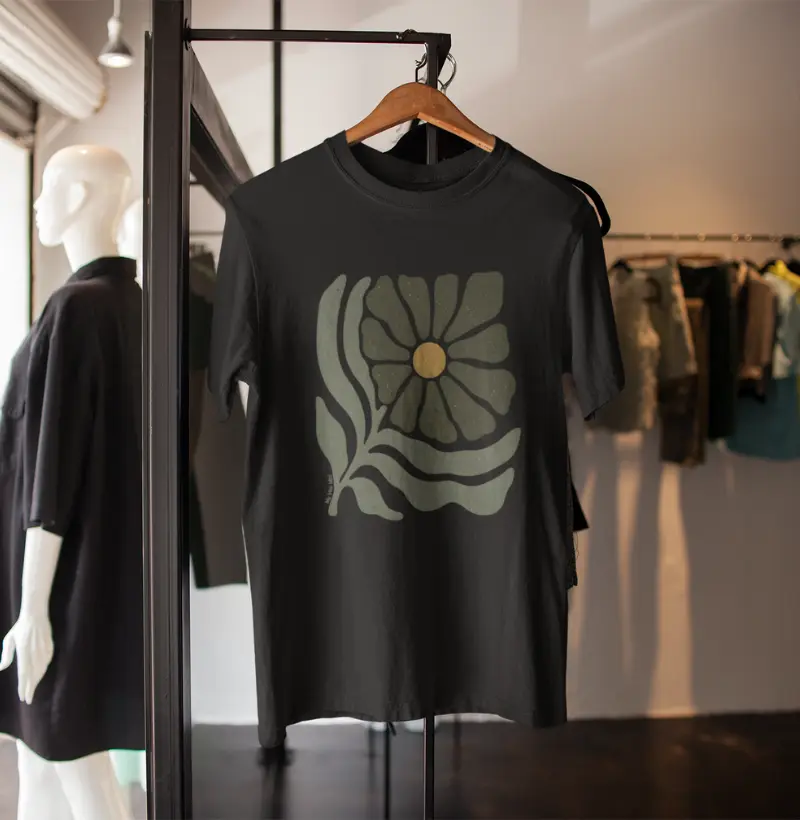 Camiseta Basic - Uma Flor 