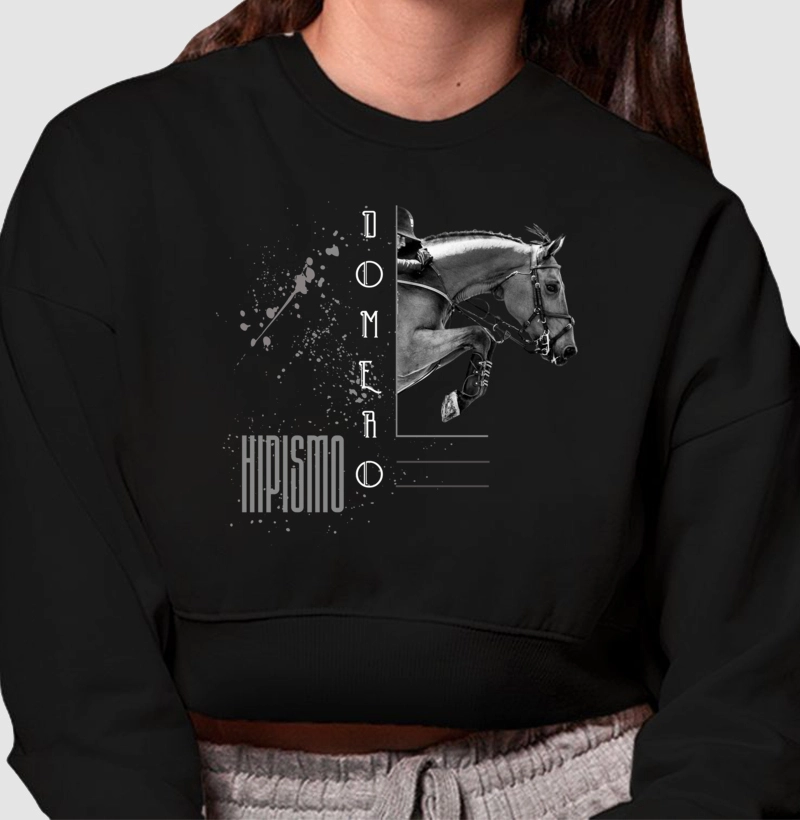 cropped moletom hipismo