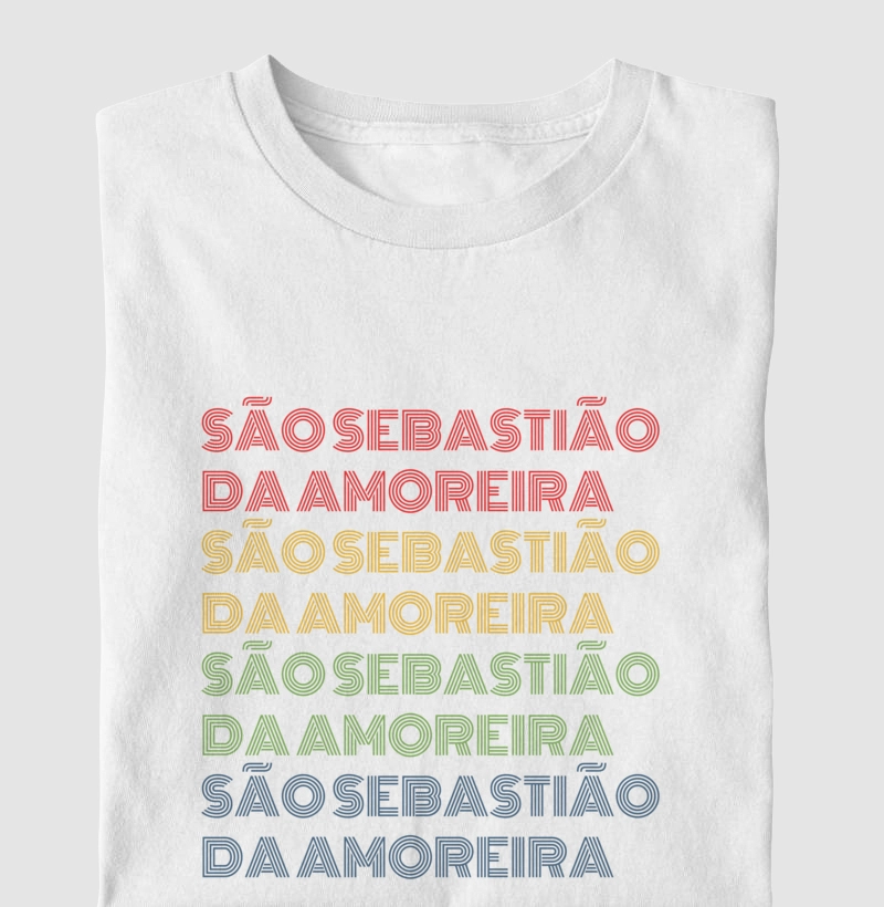São Sebastião da Amoreira Letreiro Retrô