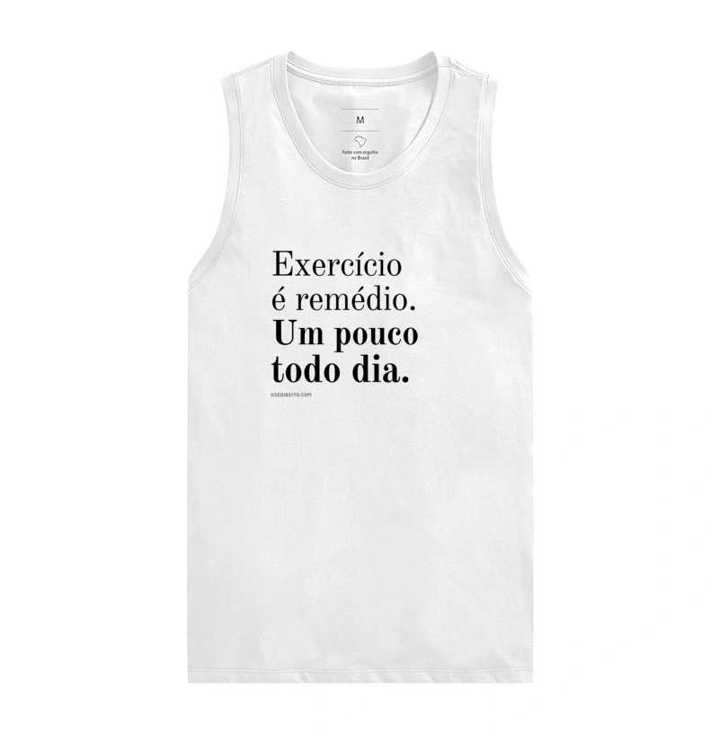 Exercício é remédio Um pouco todo dia 