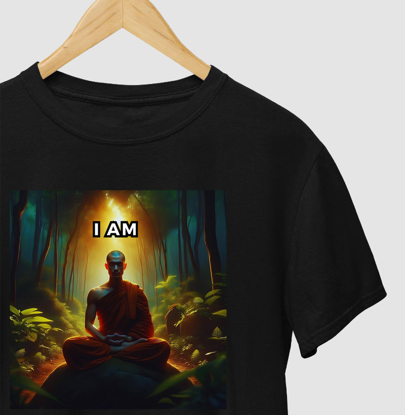 CAMISETA MEDITAÇÃO - EU SOU - I AM! 