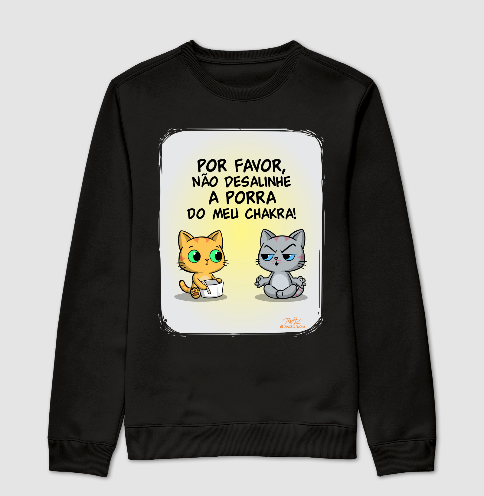 Camiseta Gato Sincero Chakra