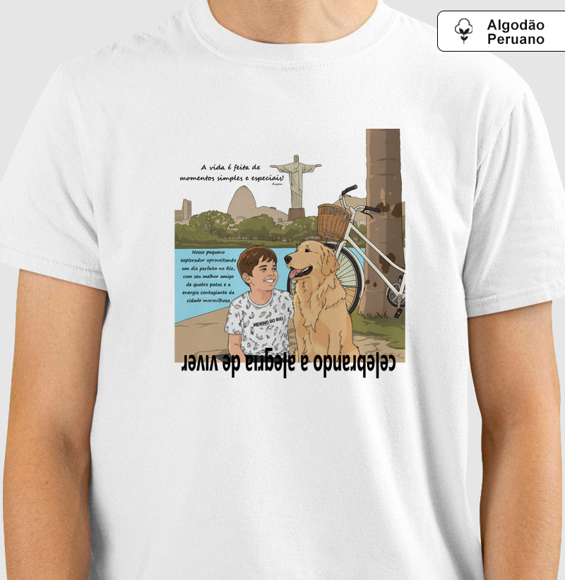 Estampa Menino do Rio - RJ