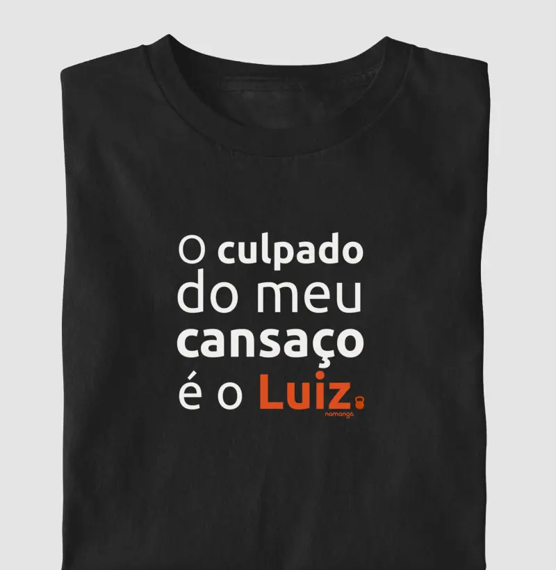 "O Culpado é o Coach" NOME Personalizável (ANTES DE COMPRAR NOS ENVIE PELO WHATSAPP O NOME QUE DESEJA NA ESTAMPA) - 83 9 9677 1628
