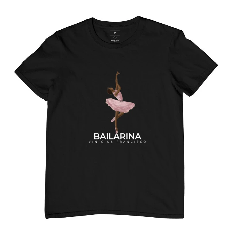 camiseta bailarina Vinícius Francisco 