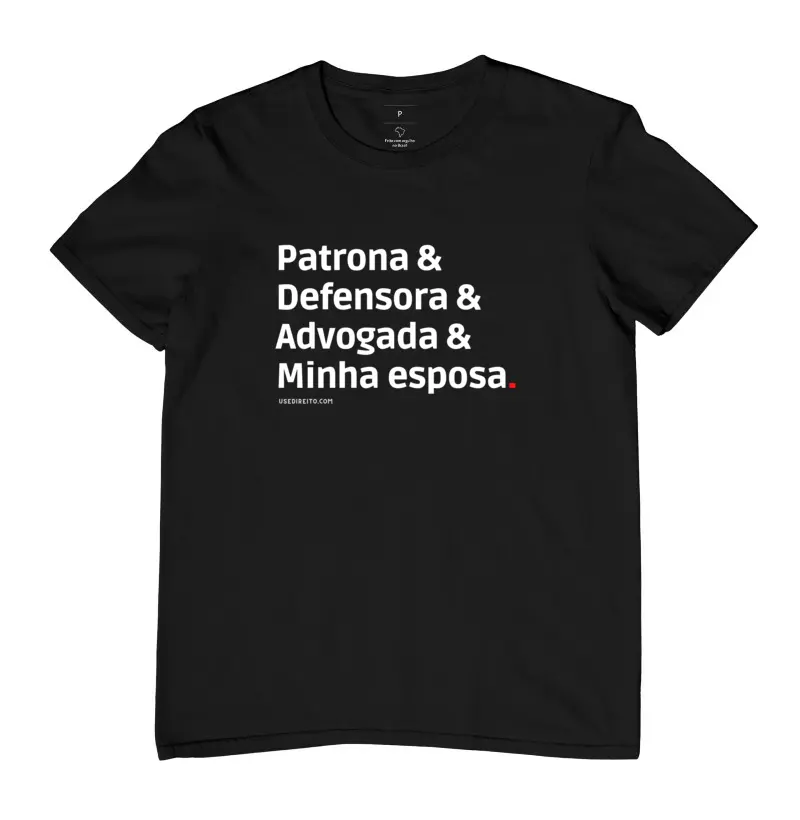Minha esposa.