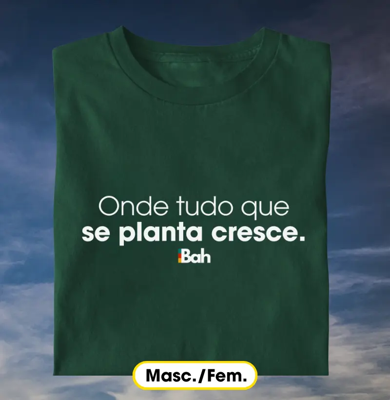 Plantou cresceu