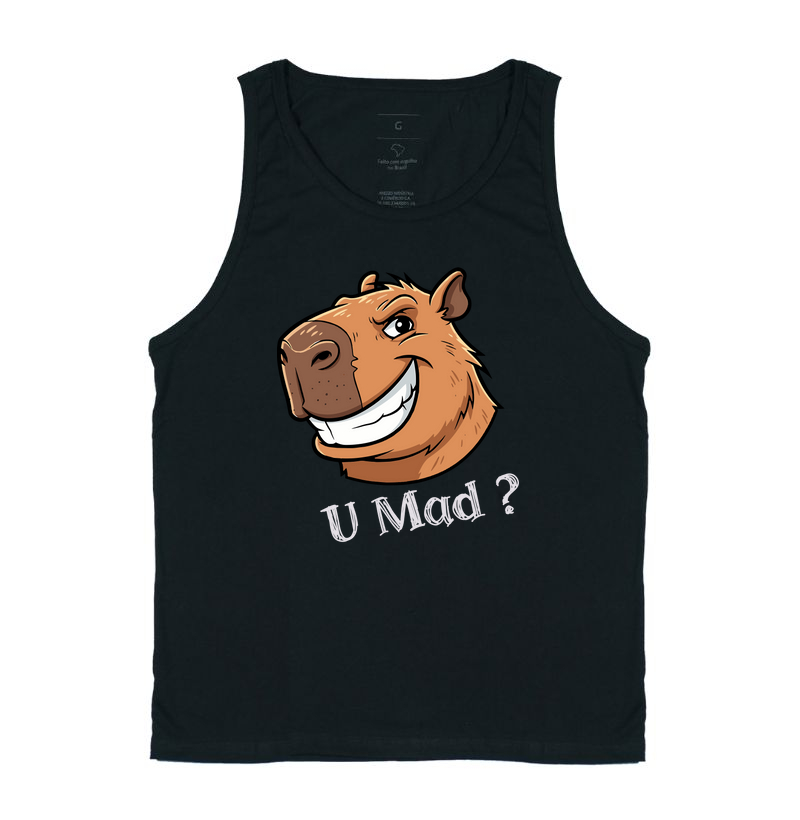 Meme U Mad - Capivara | Cut Tee