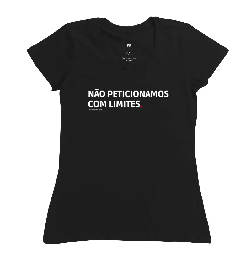 NÃO PETICIONAMOS COM LIMITES.