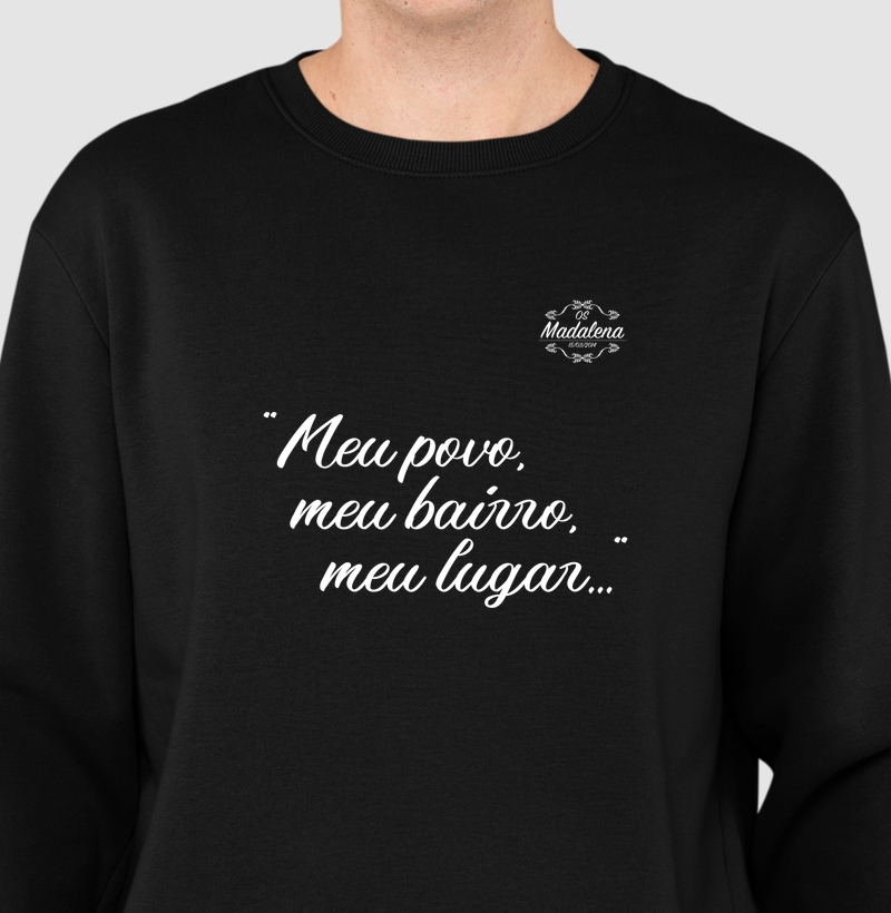 ¨Meu povo, meu bairro, meu lugar...¨ (Logo bolso)