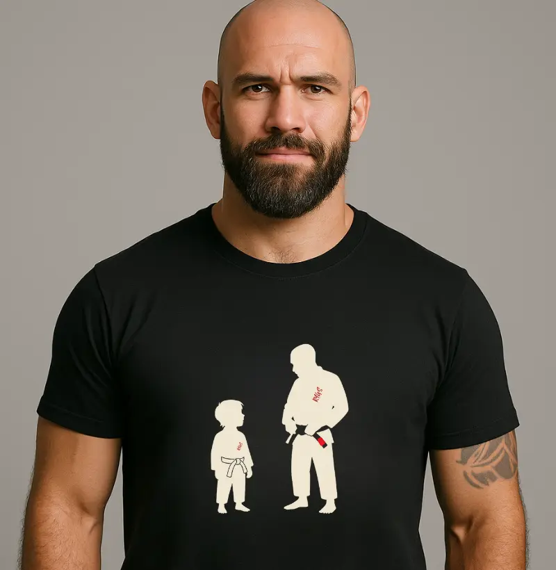 Pai e Filho Silhueta 