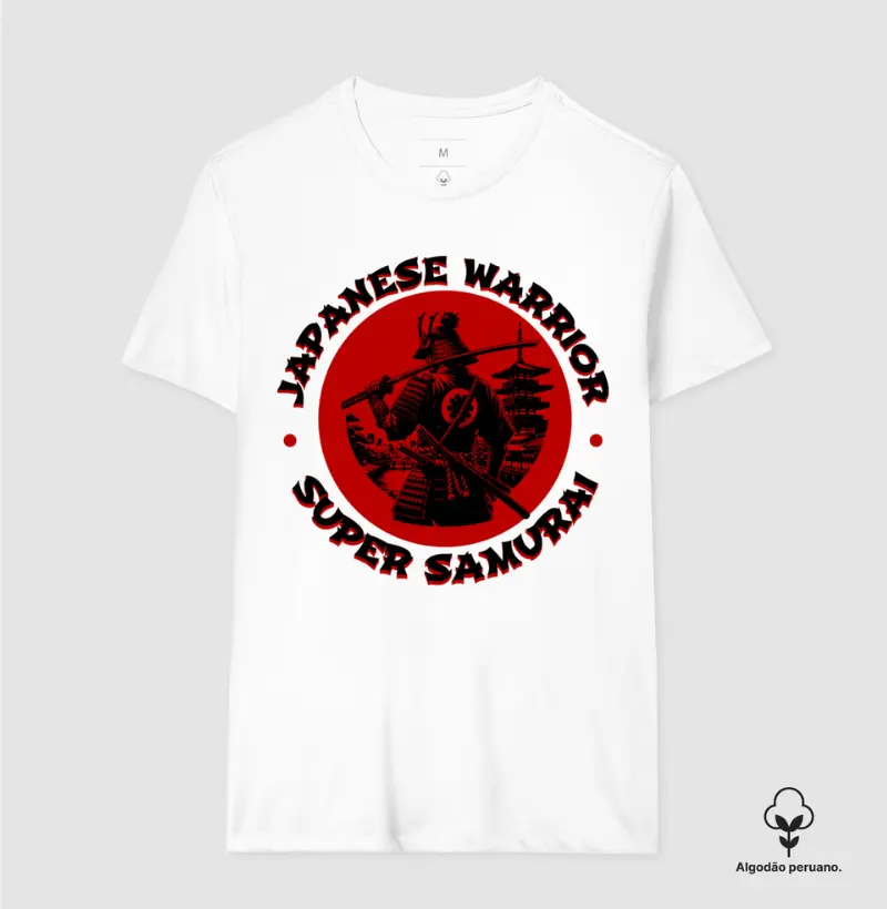 Camiseta Premium Japanese Warrior, Super Samurai