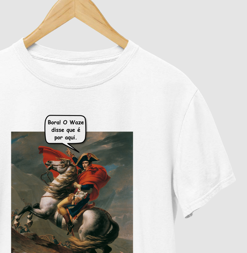 Bora! O Waze disse que é por aqui.