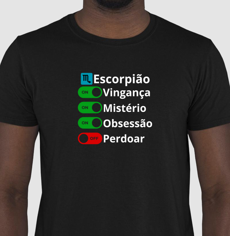 Camiseta Escorpião Intense