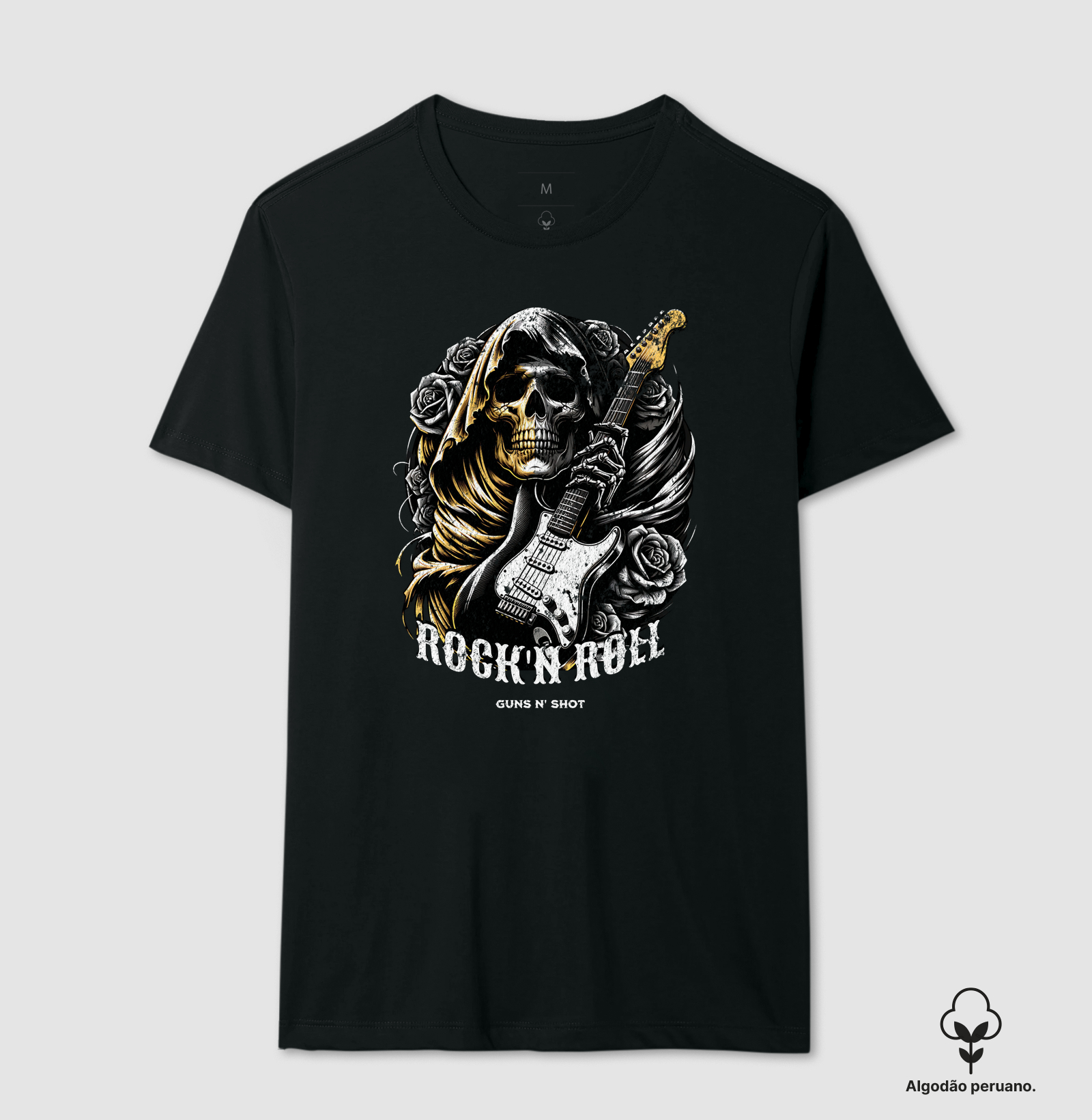 Skull Guitar Yellow
