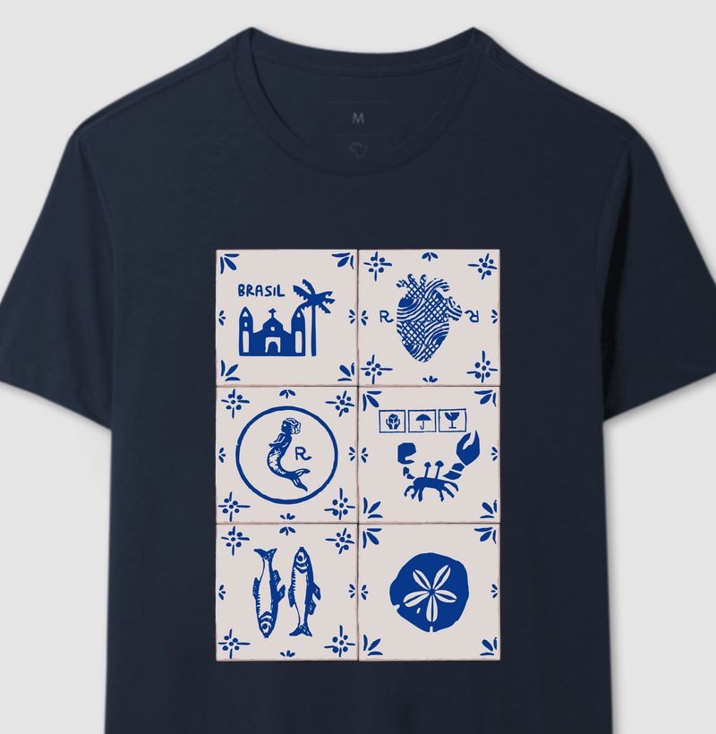 Camiseta Azulejo Decolonial