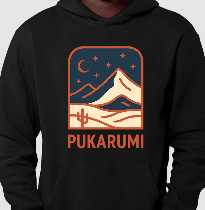 Moletom Unissex Desert Line com Touca