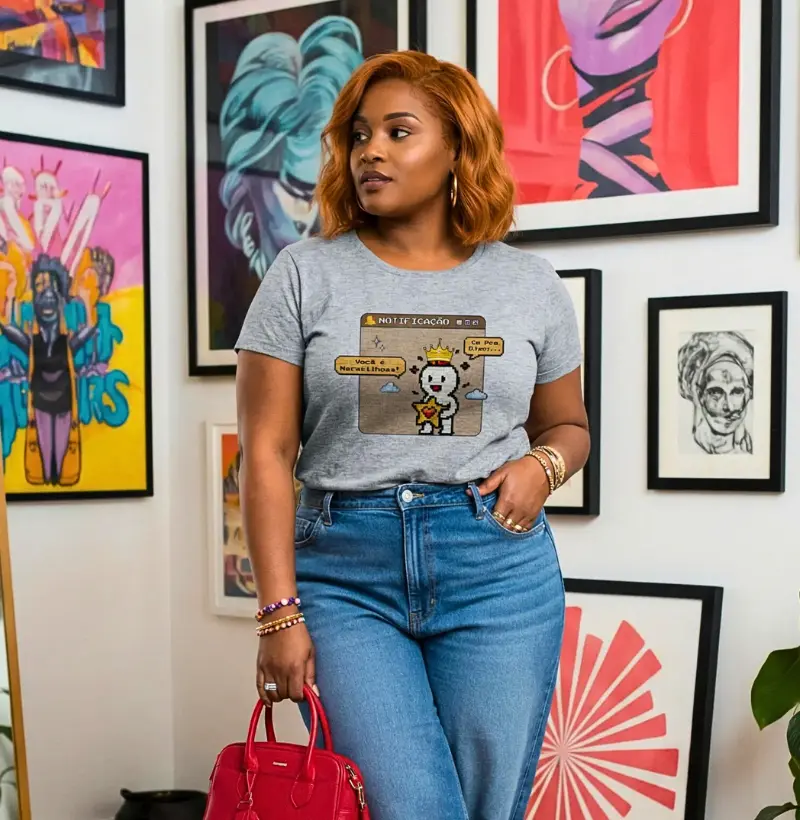 Camiseta ❤️‍🔥 Você é Maravilhosa!