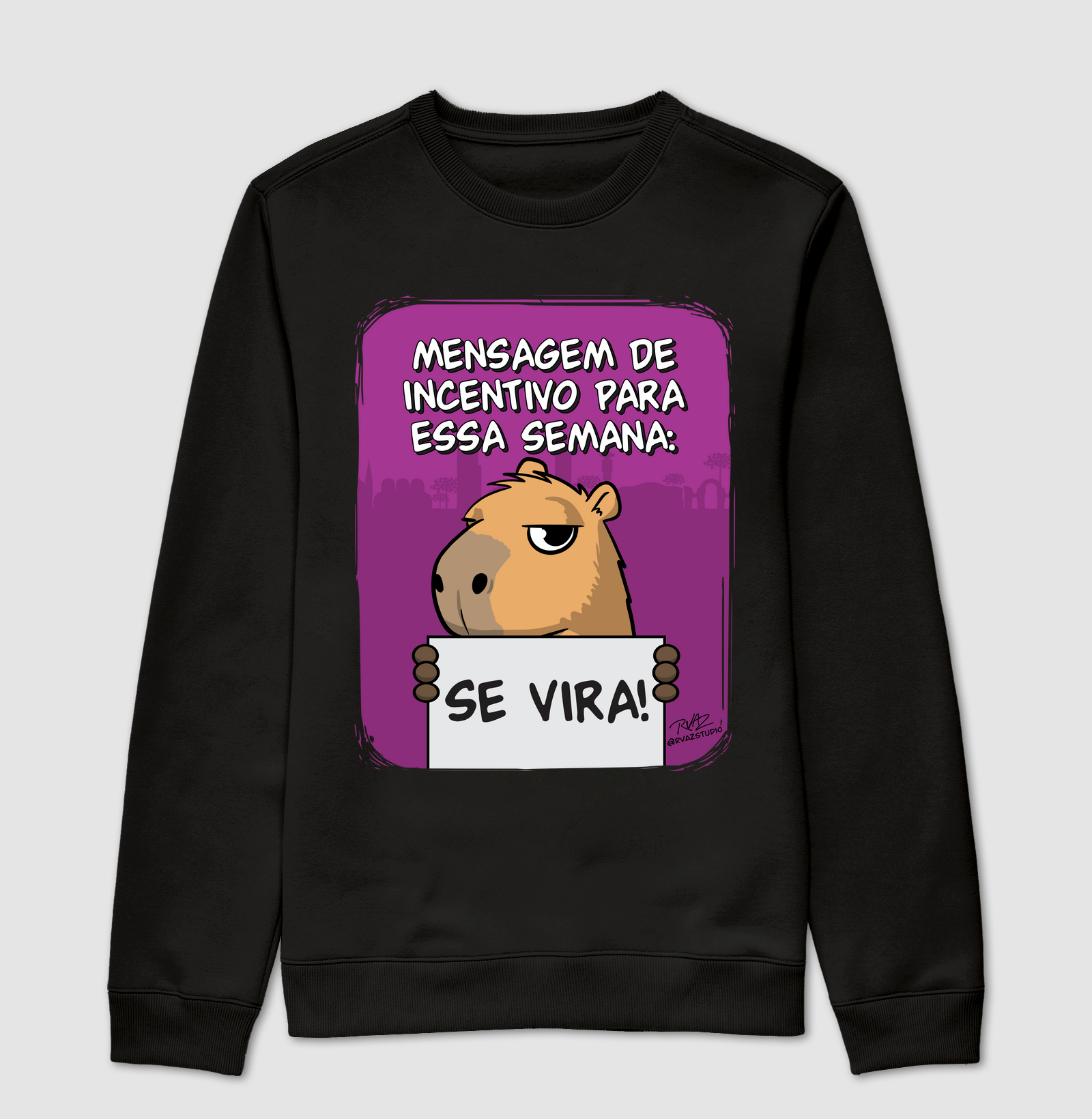 Camiseta Capivara Se Vira