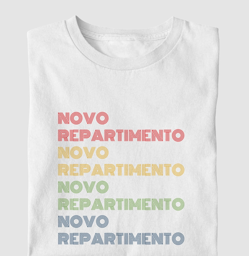 Novo Repartimento Letreiro Retrô