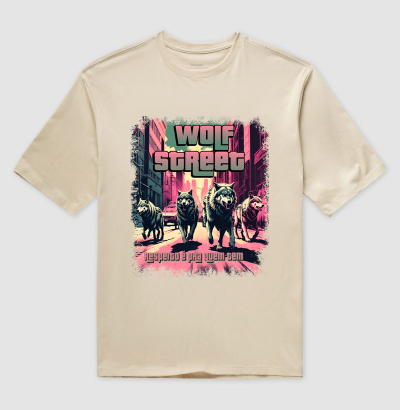 Camiseta Wolf Bootleg 100%Algodão 05